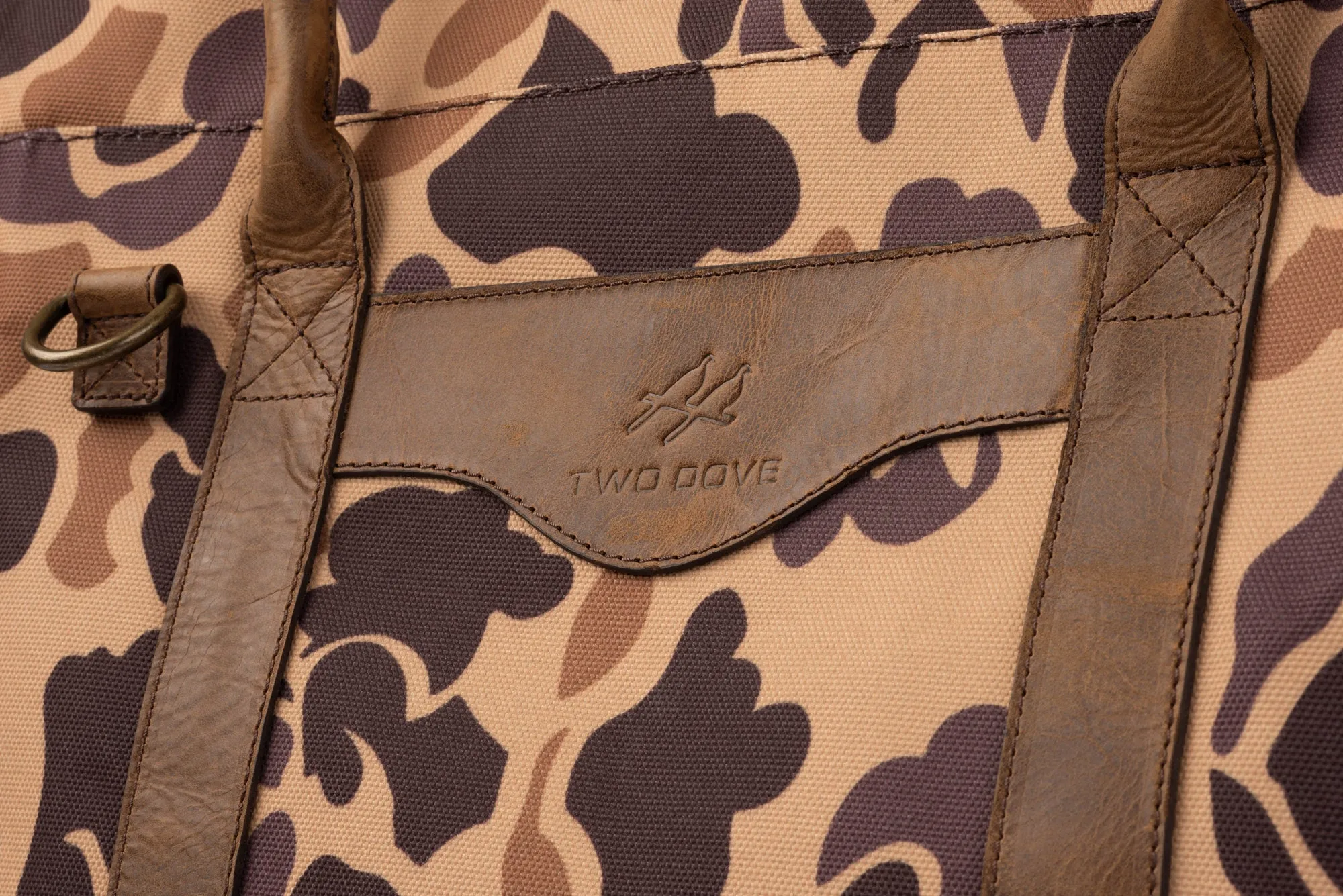 Vintage Camo Utility Cooler Bag